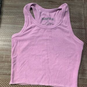 Katie J Pink Tank M